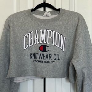 Champion cropped crewneck